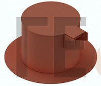 ковер газовый стальной средний d240